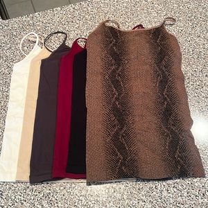 Lot of 6 Nikibiki Tank Tops